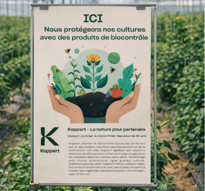 Affiche imprimée pour communication événementielle et institutionnelle