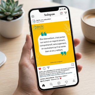 Visuel graphique sur-mesure pour publication Instagram